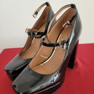 Jessica Simpson Kenyon Mary Jane double strap block heel platform