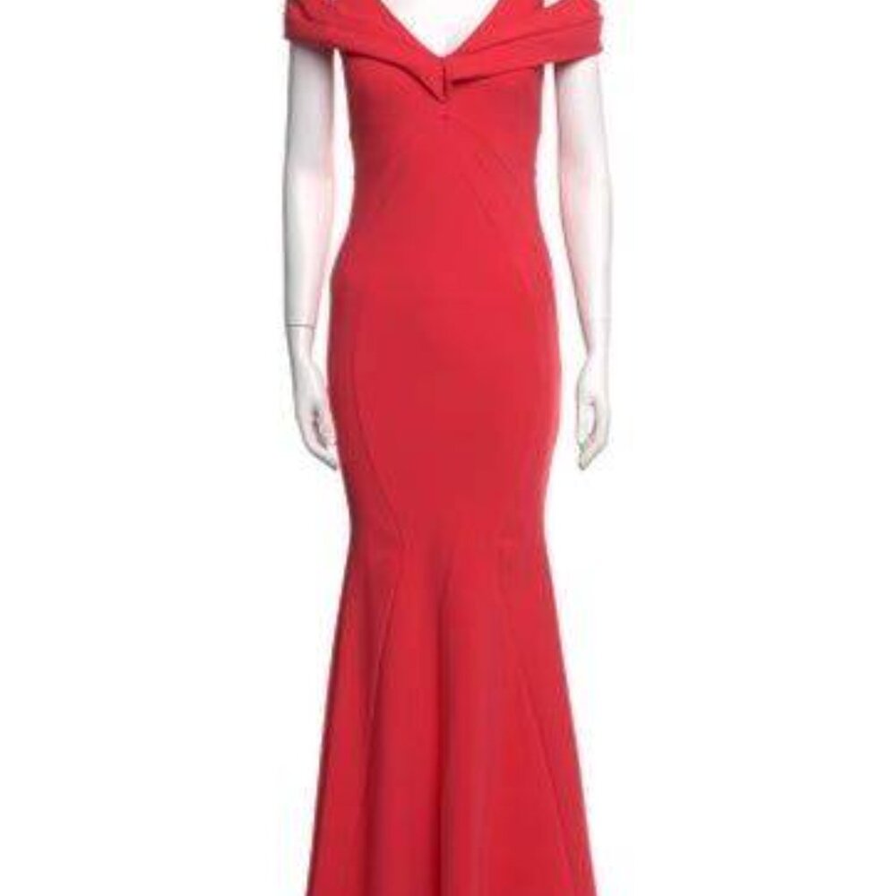 La Petite Robe Di Chiara Boni Navy Blue Tally Gown Dress - Image 7
