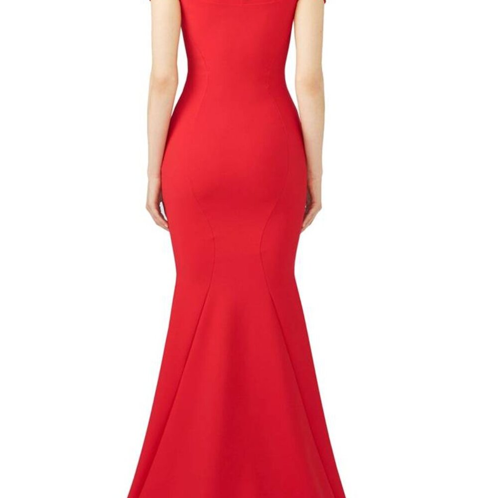 La Petite Robe Di Chiara Boni Navy Blue Tally Gown Dress - Image 4