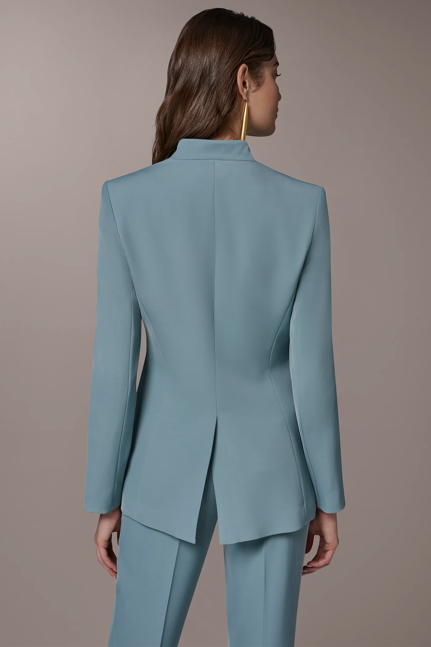 BUTTON SLEEVE SUIT BLAZER - Image 5