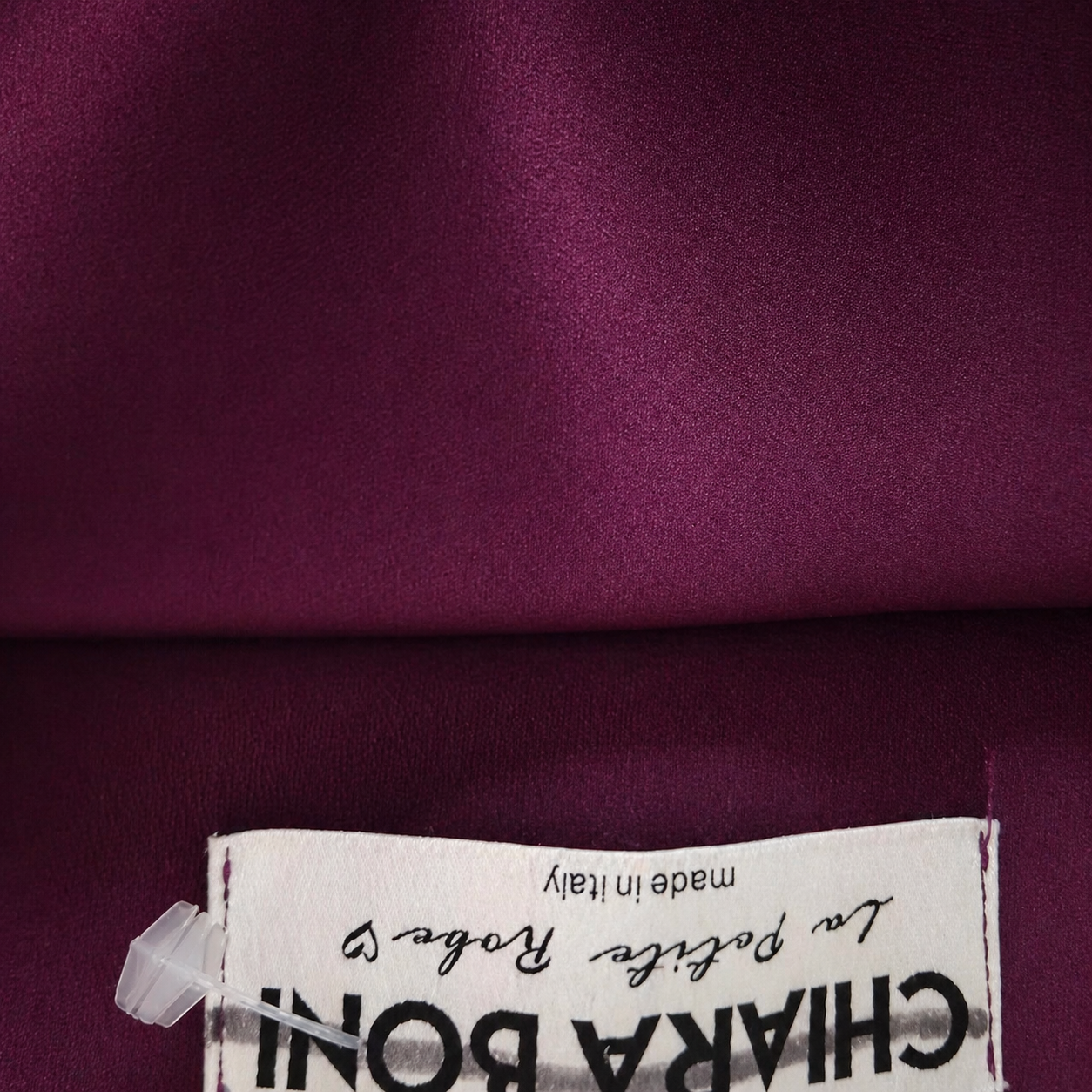 Chiara Boni La Petite Robe Melania Cocktail Dress | 3/4 Sleeve A-Line Cutout - Image 7