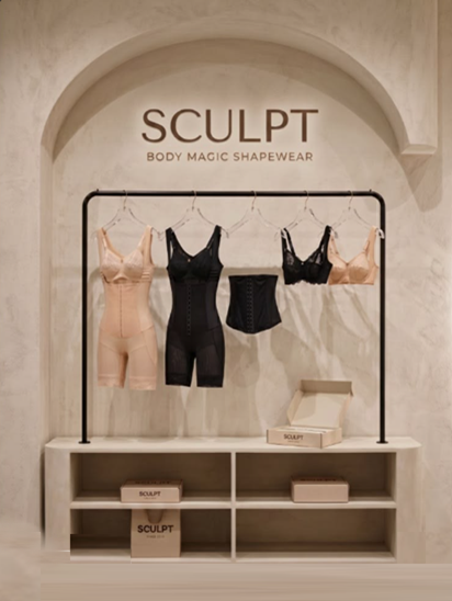 Women's Open Bust Mid-Thigh Bodysuit - Image 4