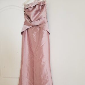 Badgley Mischka Khaki Mermaid Gown | Sweetheart Neck Luxury Formal Dress