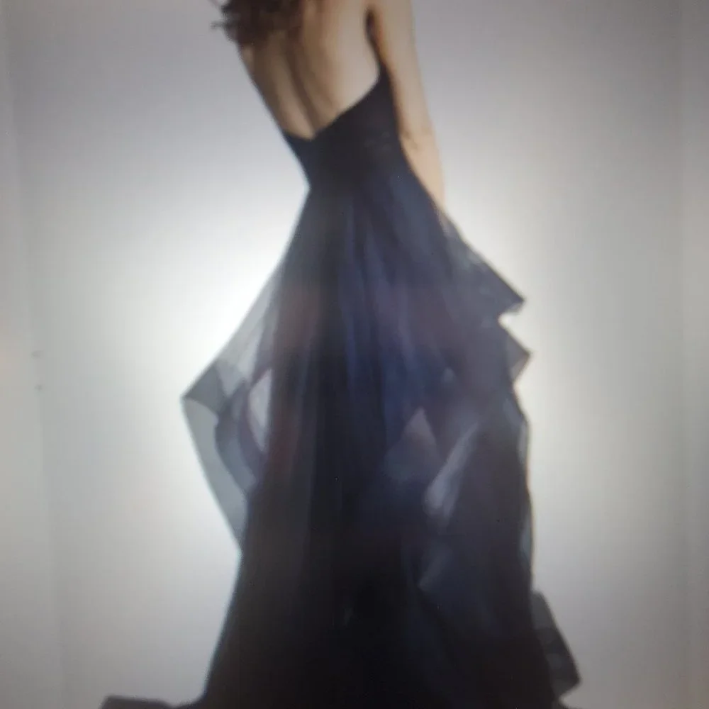 Basix Black Label Sweetheart Cascade Tulle Gown | Romantic Evening Dress - Image 8