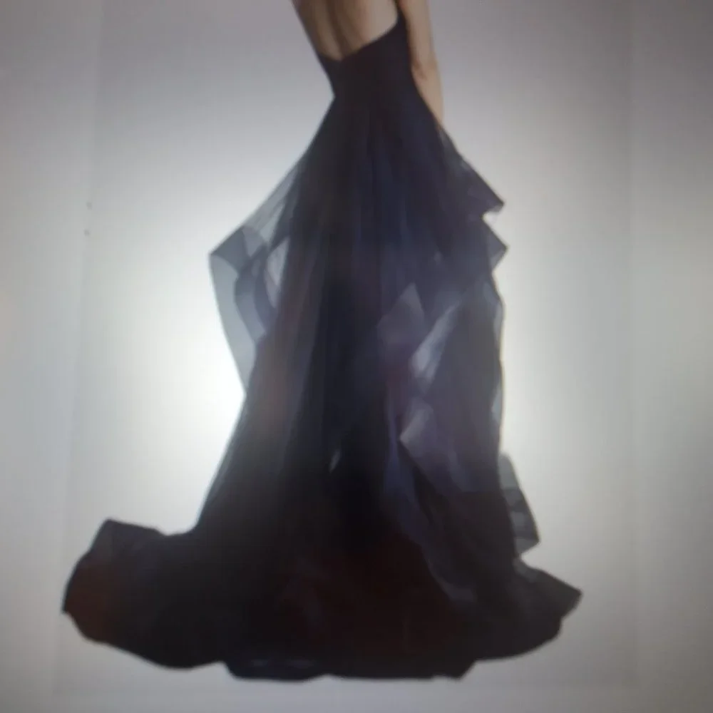 Basix Black Label Sweetheart Cascade Tulle Gown | Romantic Evening Dress - Image 9