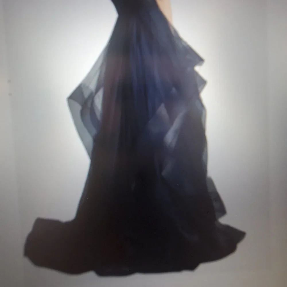 Basix Black Label Sweetheart Cascade Tulle Gown | Romantic Evening Dress - Image 2