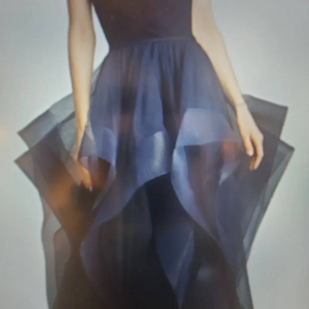 Basix Black Label Sweetheart Cascade Tulle Gown | Romantic Evening Dress - Image 3