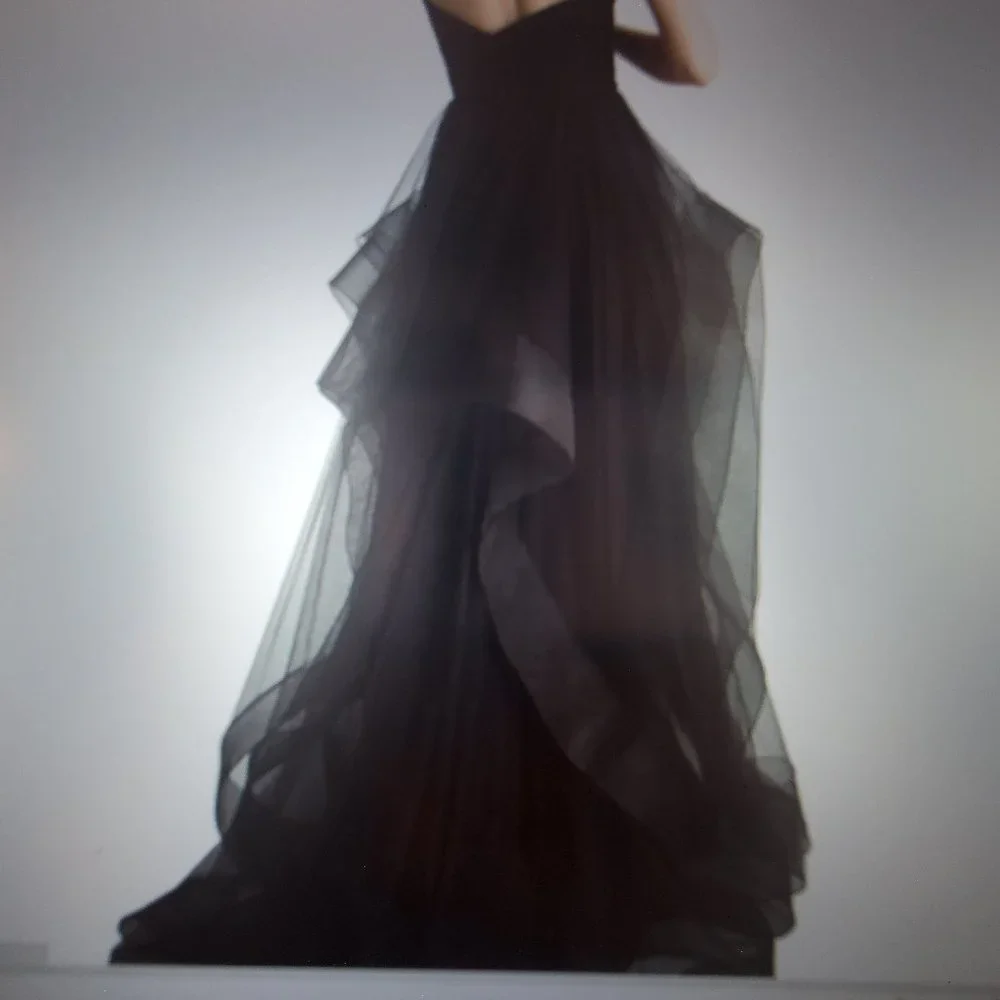 Basix Black Label Sweetheart Cascade Tulle Gown | Romantic Evening Dress - Image 5