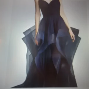 Basix Black Label Sweetheart Cascade Tulle Gown | Romantic Evening Dress