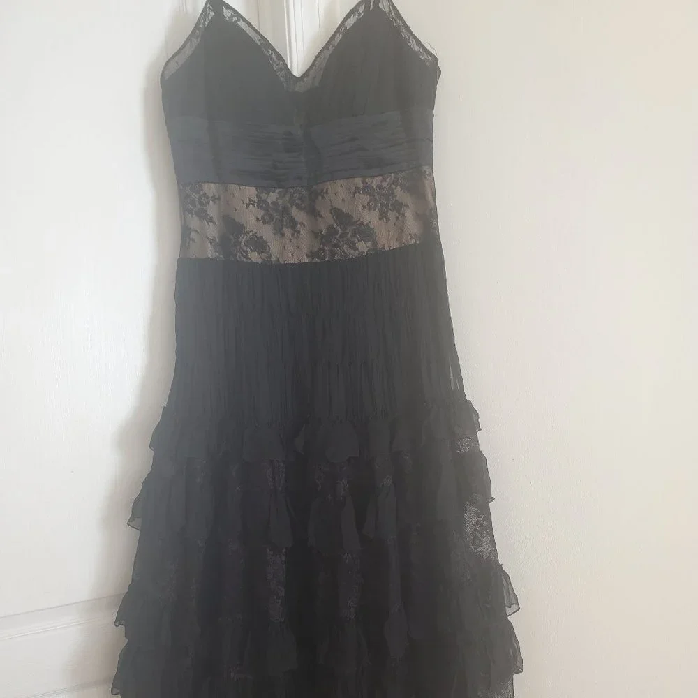 Jovani Sweetheart Sleeveless Black Ball Gown Long Sheer Waist Formal Dress