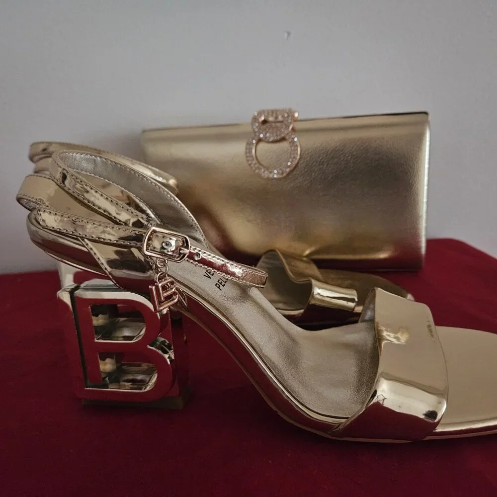 SET LAURA BIAGIOTTI SHOES & MENBUR CLUTCH - Image 10