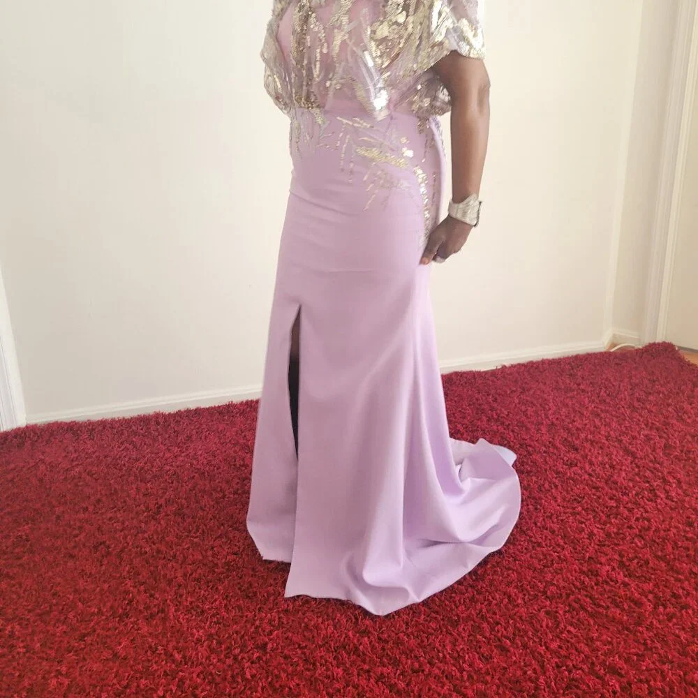 Formal Dress with Cape - Image 10